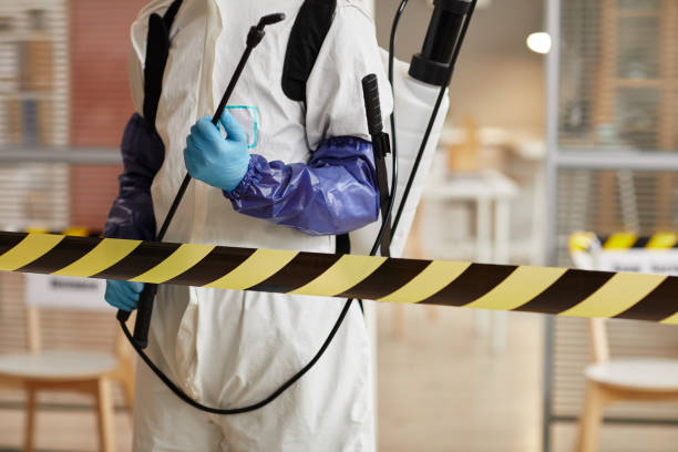 Professional Biohazard technician working in Patchogue, NY